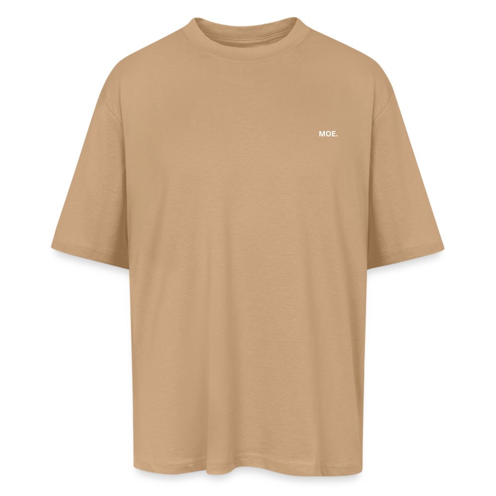 MOE. Oversized T-Shirt - Beige